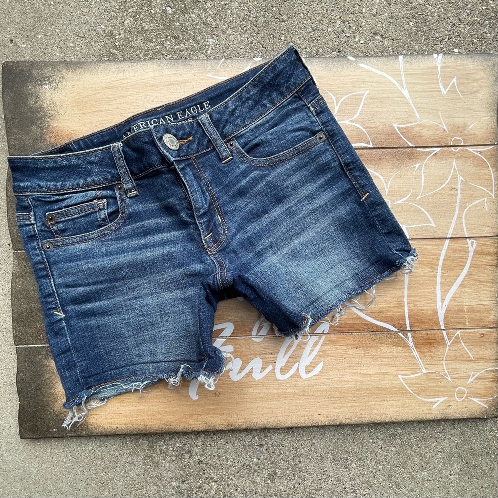 American Eagle Jean Shorts Size 4
